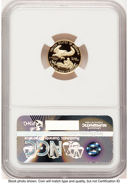 2016-W Proof Gold Eagle 1/10 oz NGC PF70 Ed Moy