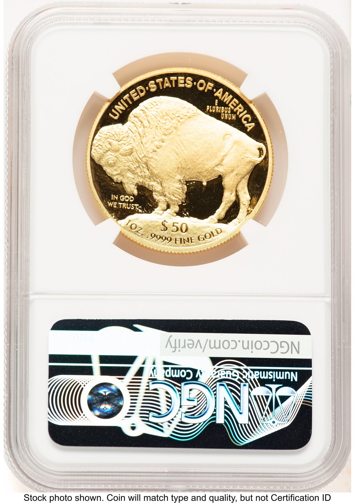 2008-W Proof Gold Buffalo 1 oz Brown Label NGC PF70