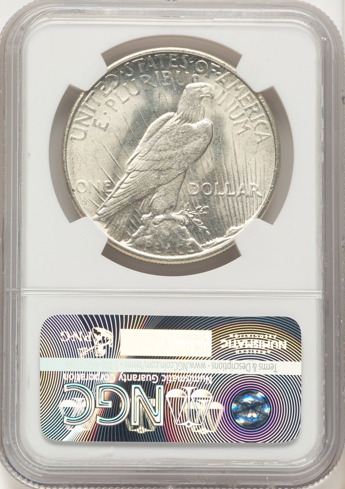 1927-S Peace Dollar NGC MS63