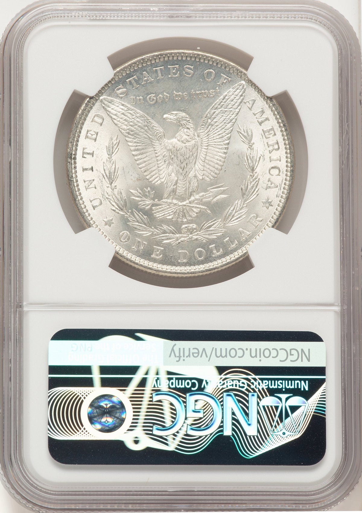 1882 Morgan Dollar NGC MS66