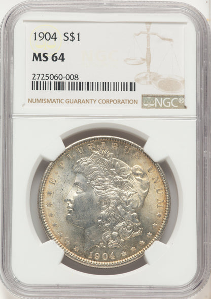 1904 Morgan Dollar NGC MS64