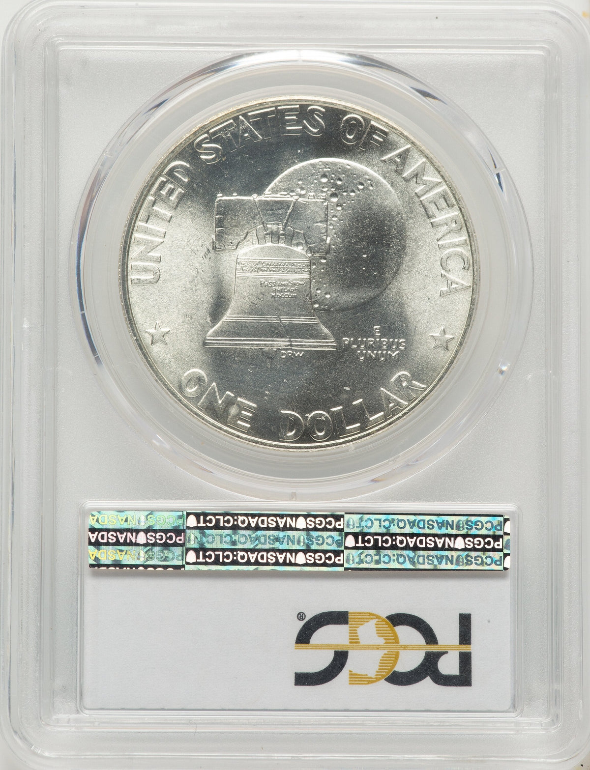 1976-S SILVER CAC Eisenhower Dollar PCGS MS68