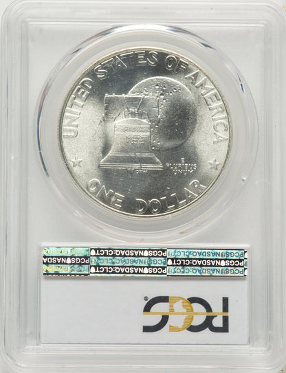 1976-S SILVER CAC Eisenhower Dollar PCGS MS68
