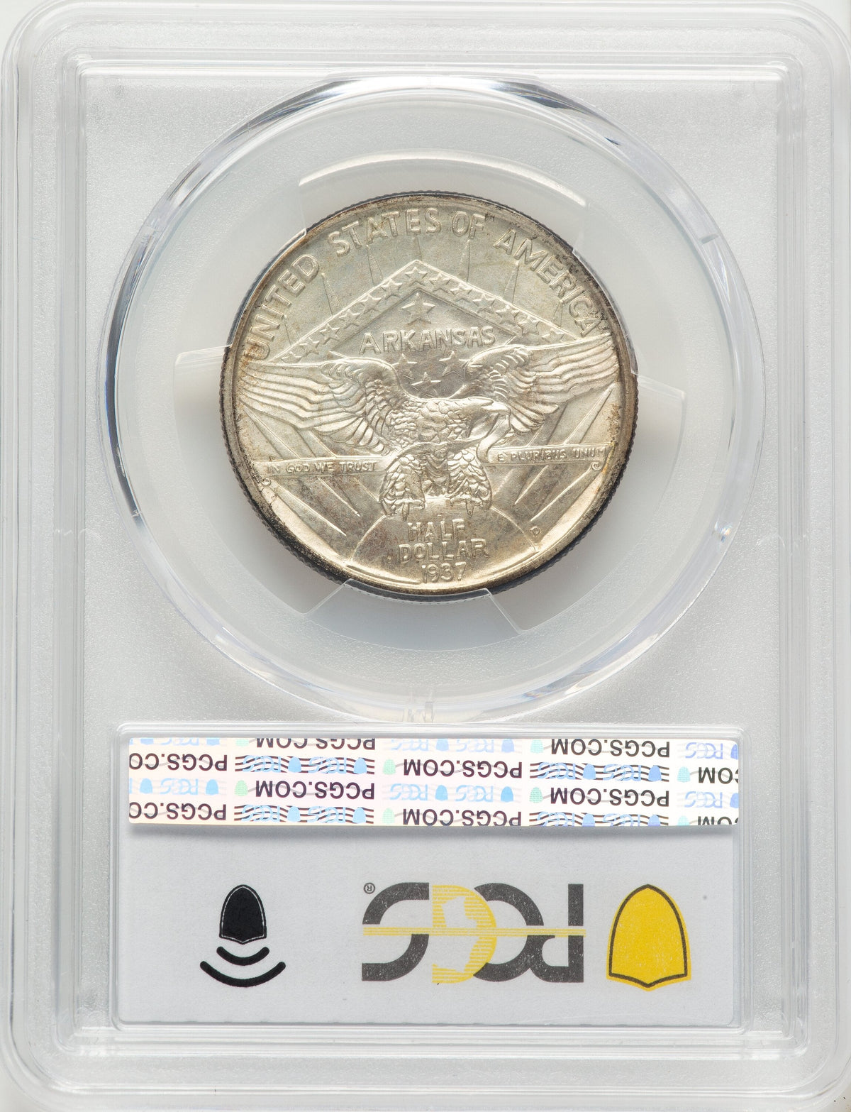 1937-D 50C Arkansas Commemorative Silver PCGS MS67