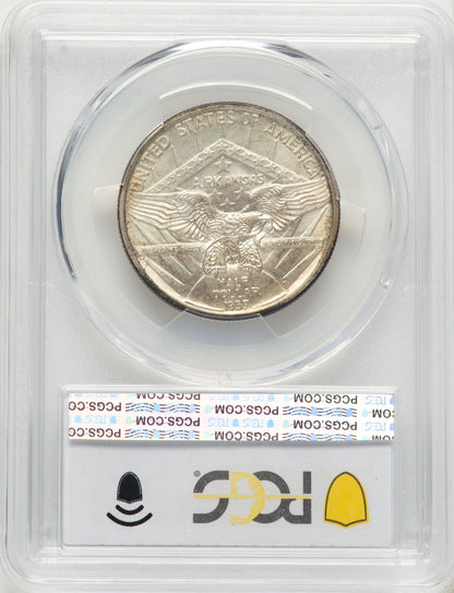 1937-D 50C Arkansas Commemorative Silver PCGS MS67