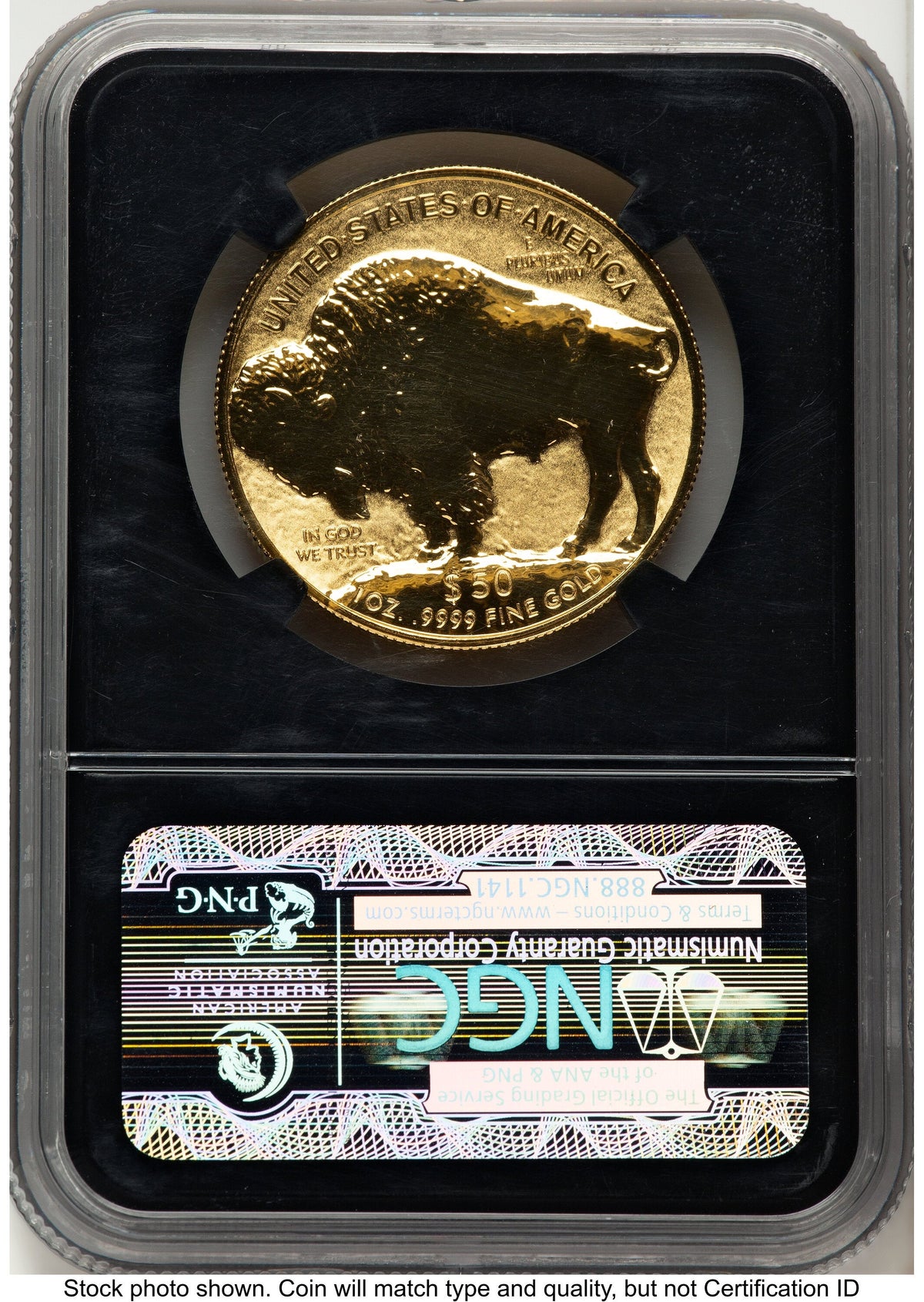 2013-W Reverse Proof Gold Buffalo 1 oz Chicago ANA Gold Buffalo Label NGC PF70
