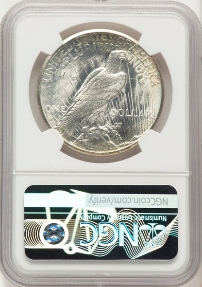1924-S Peace Dollar NGC MS64
