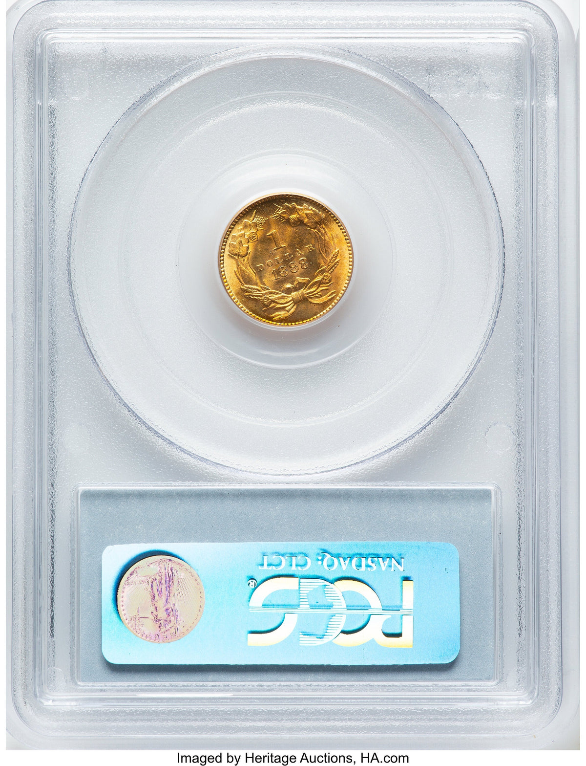 1888 G$1 Gold Dollar PCGS MS64