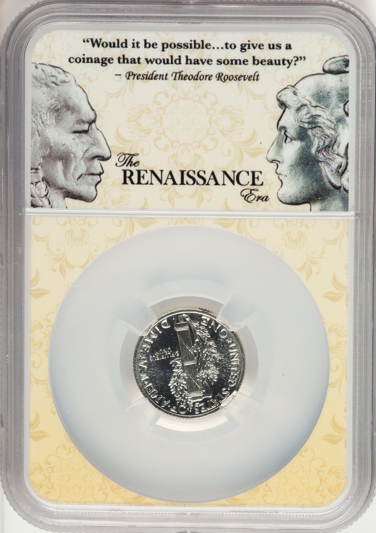 1938 10C Proof Mercury Dime NGC PR68