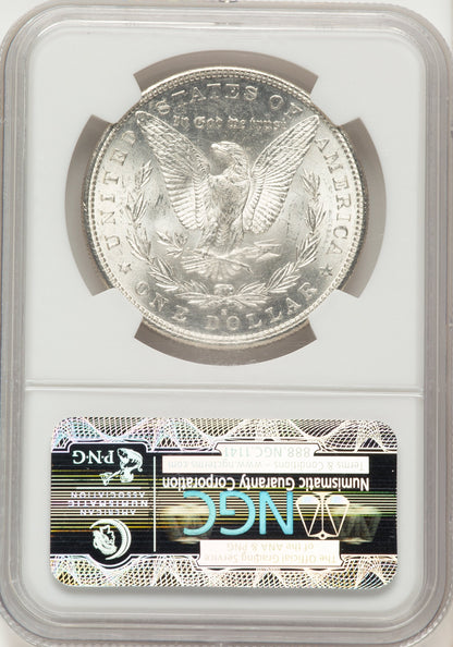 1885-S Brown Label Morgan Dollar NGC MS63
