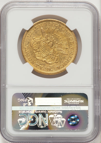 1850-O $20 Liberty Double Eagle NGC XF45+