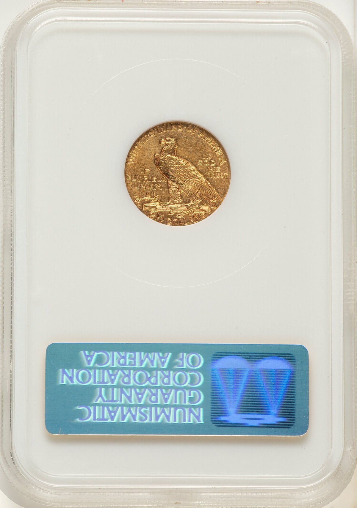 1911-D $2.50 Indian Quarter Eagle NGC MS60