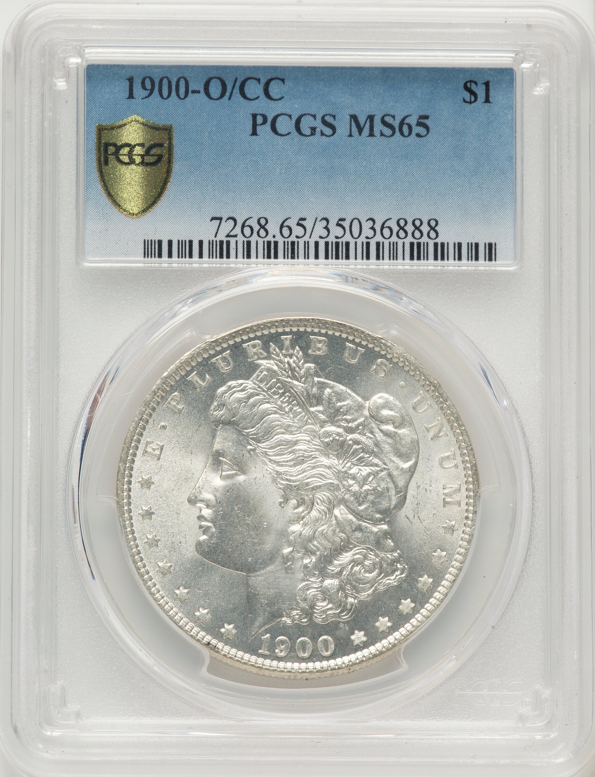 1900-O/CC Morgan Dollar PCGS MS65