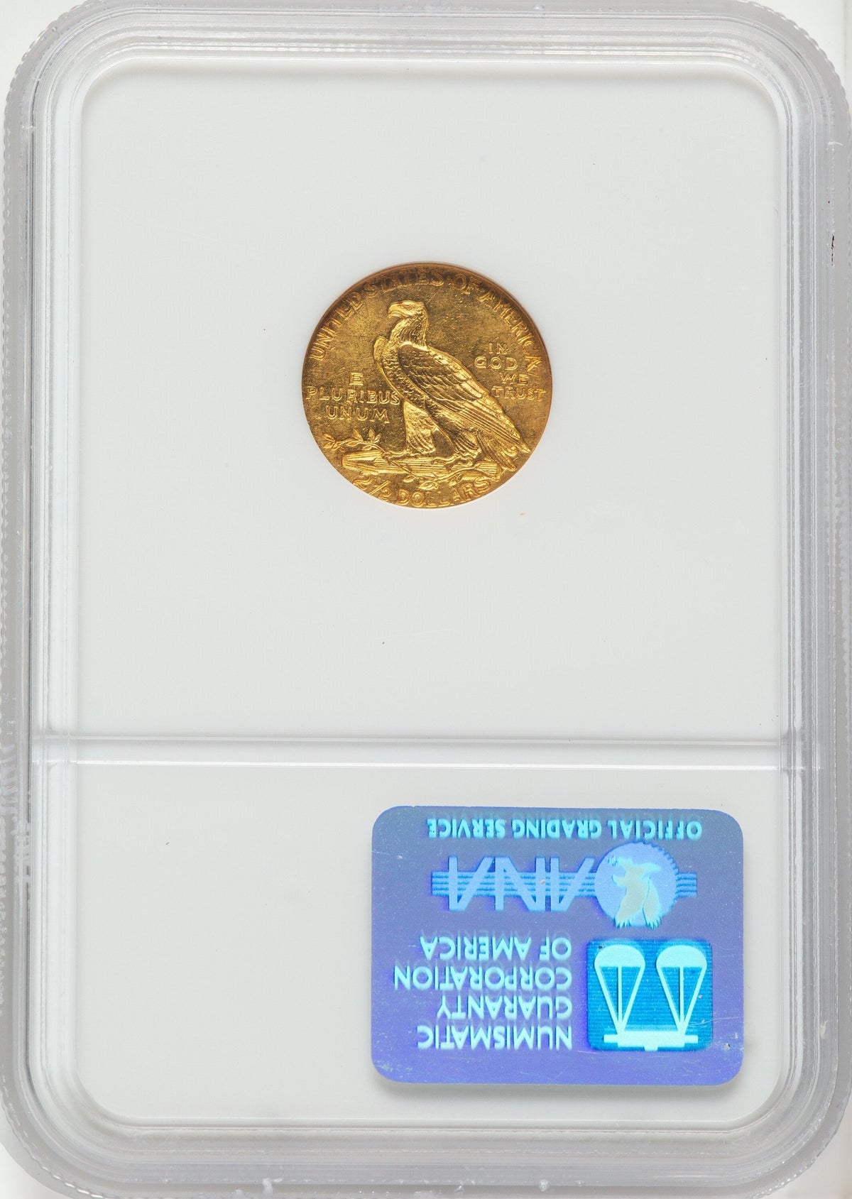 1908 $2.50 Indian Quarter Eagle NGC MS62