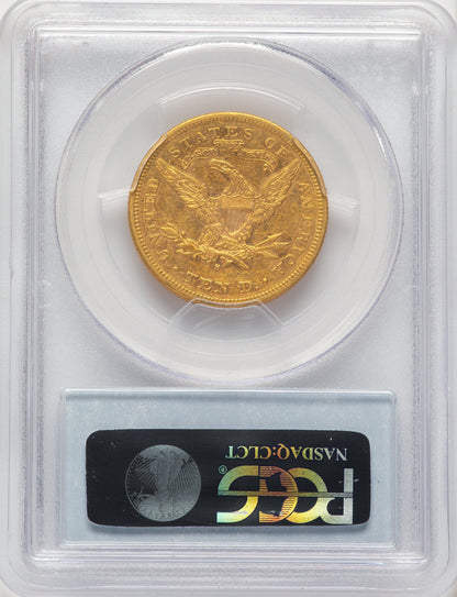 1876-S $10 Liberty Eagle PCGS XF45