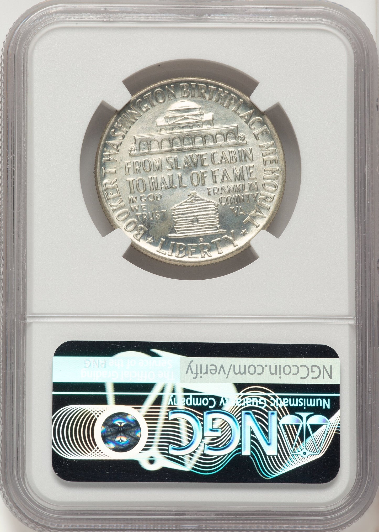 1951-D 50C Booker T. Washington Commemorative Silver NGC MS67