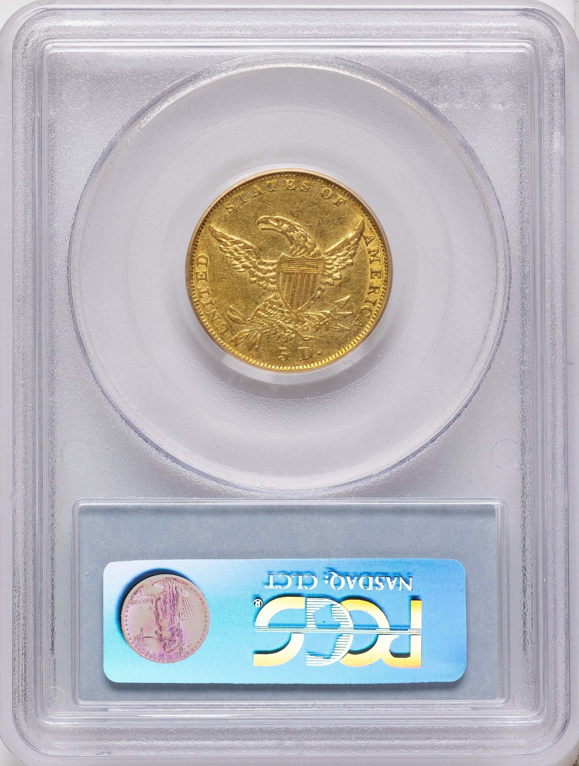 1836 $5 Classic Half Eagle PCGS XF45