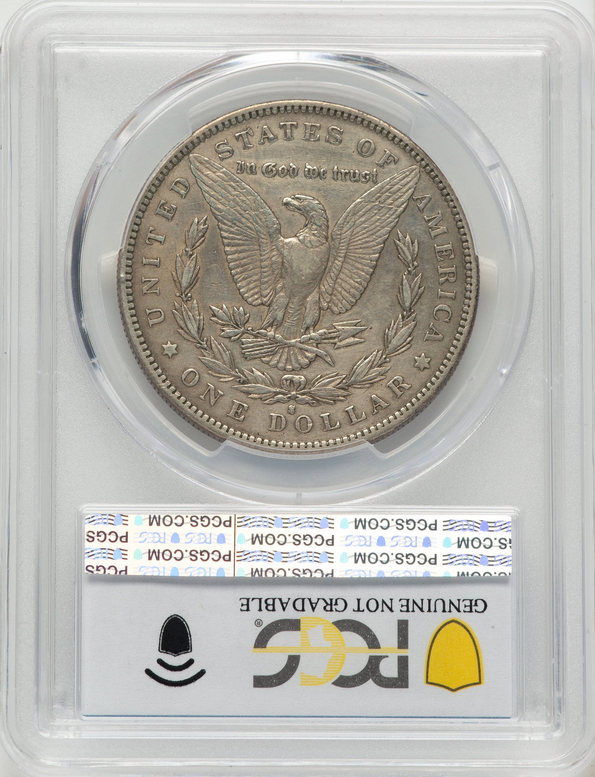 1893-S Genuine Morgan Dollar Genuine PCGS XF40