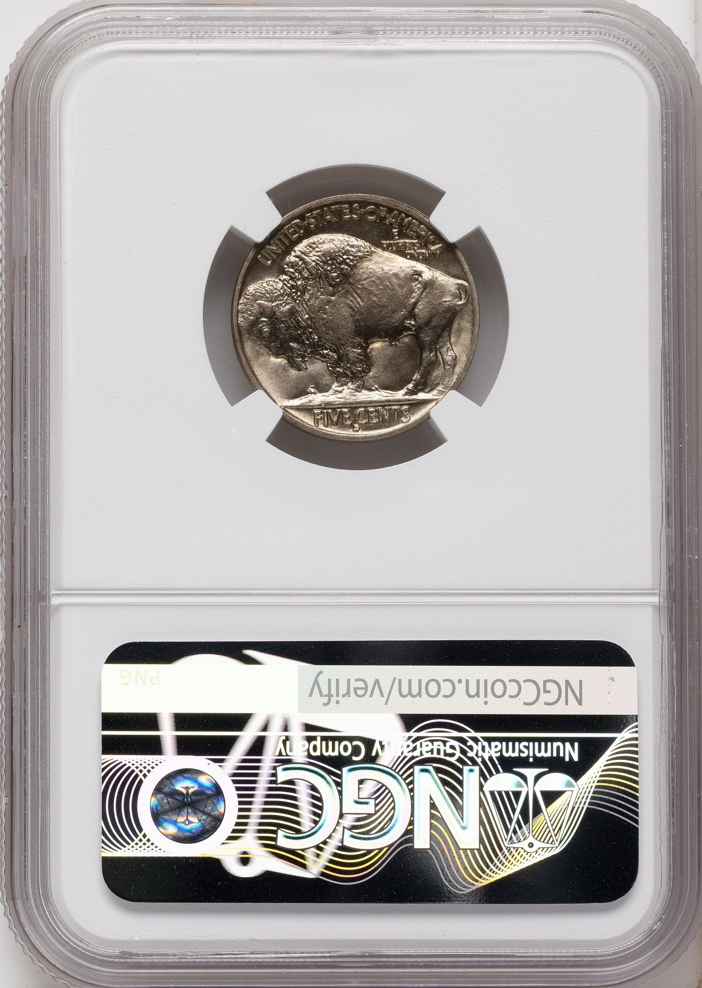 1916-D 5C Buffalo Nickel NGC MS66