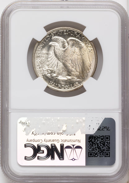 1935-S 50C Walking Liberty Half Dollar NGC MS65