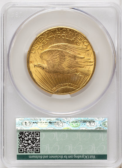 1924 $20 Saint CAC Saint-Gaudens Double Eagle CACG MS62