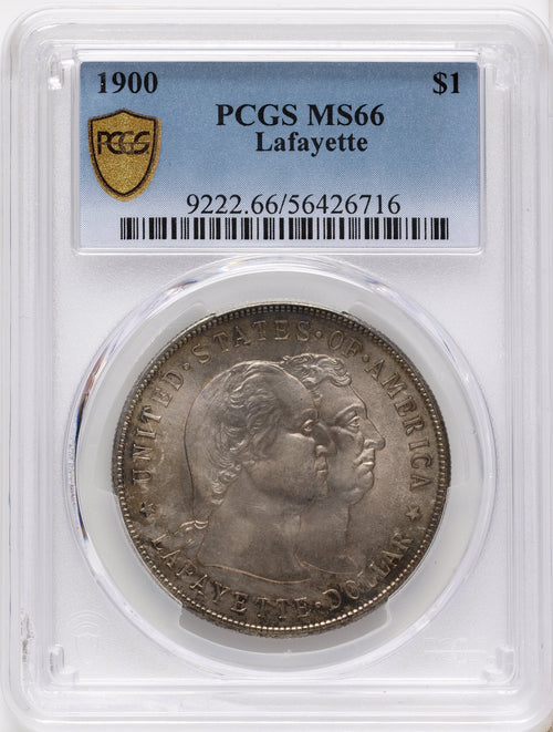 1900 Lafayette Dollar Commemorative Silver PCGS MS66