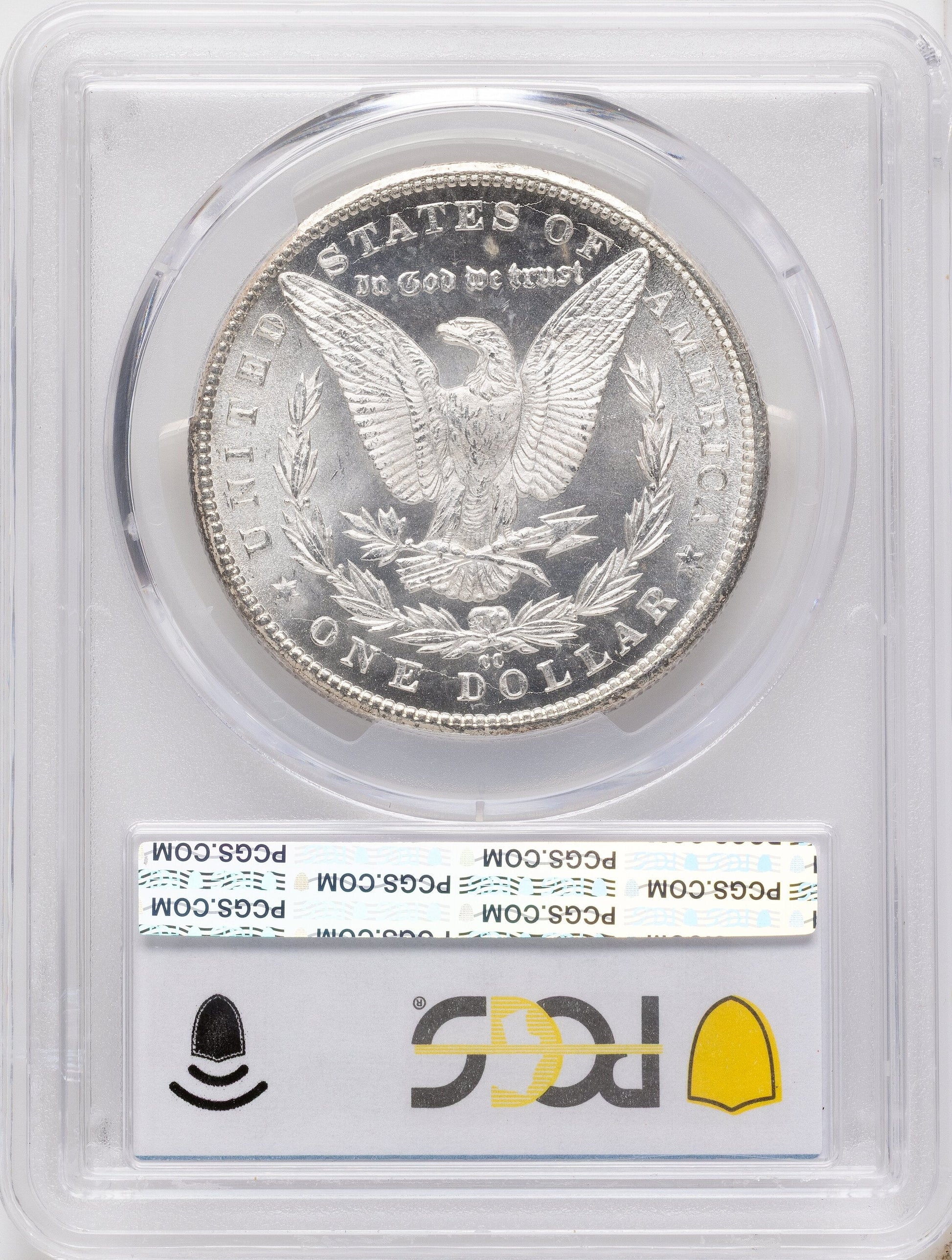 1892-CC Morgan Dollar PCGS MS63