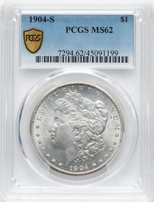 1904-S Morgan Dollar PCGS MS62