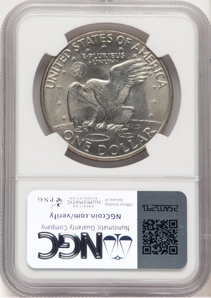 1972-D $1 Eisenhower Dollar NGC MS67