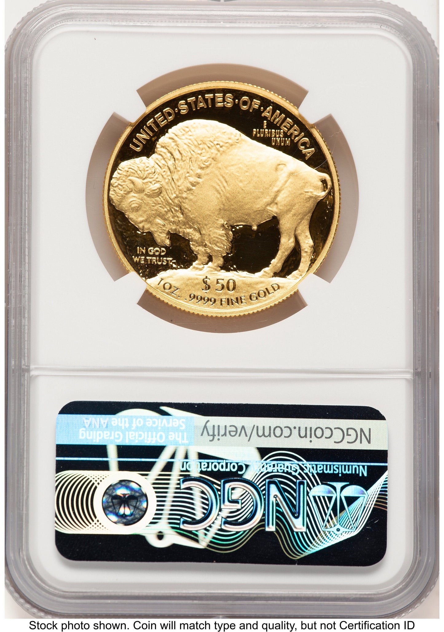 2021-W Proof Gold Buffalo 1 oz FDI Mike Castle NGC PF70