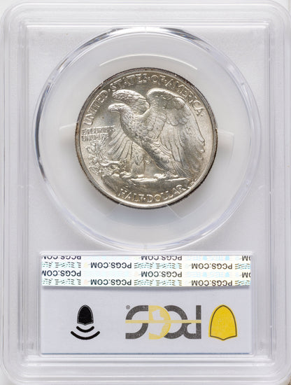 1938 50C Walking Liberty Half Dollar PCGS MS67