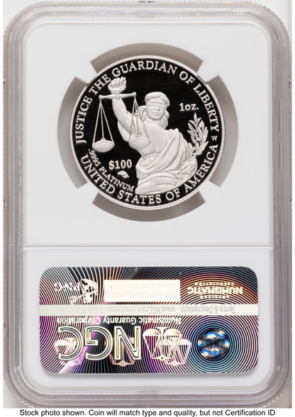 2010-W Proof Platinum Eagle 1 oz ER NGC PF70 Ed Moy