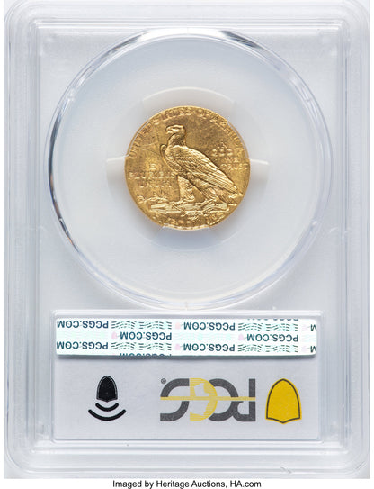 1912 $5 Indian Half Eagle PCGS MS63