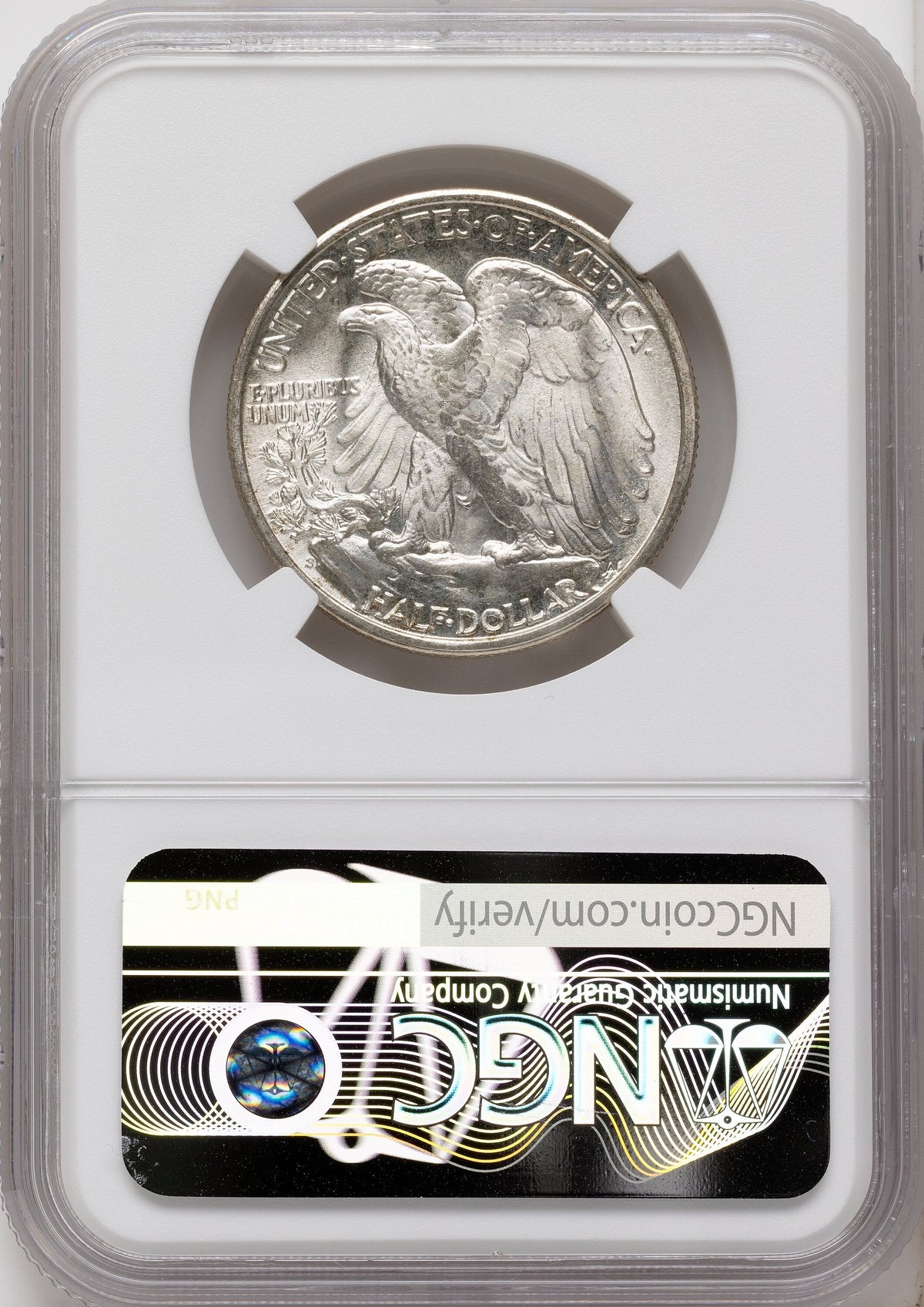 1940-S 50C Walking Liberty Half Dollar NGC MS66