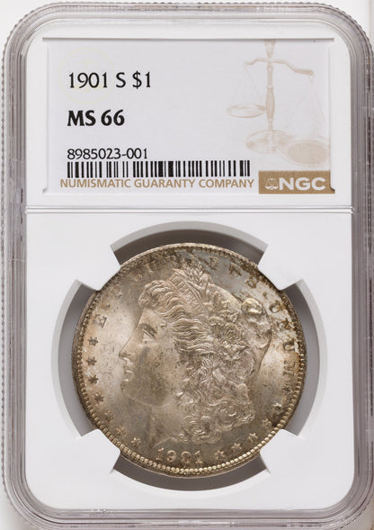 1901-S Morgan Dollar NGC MS66
