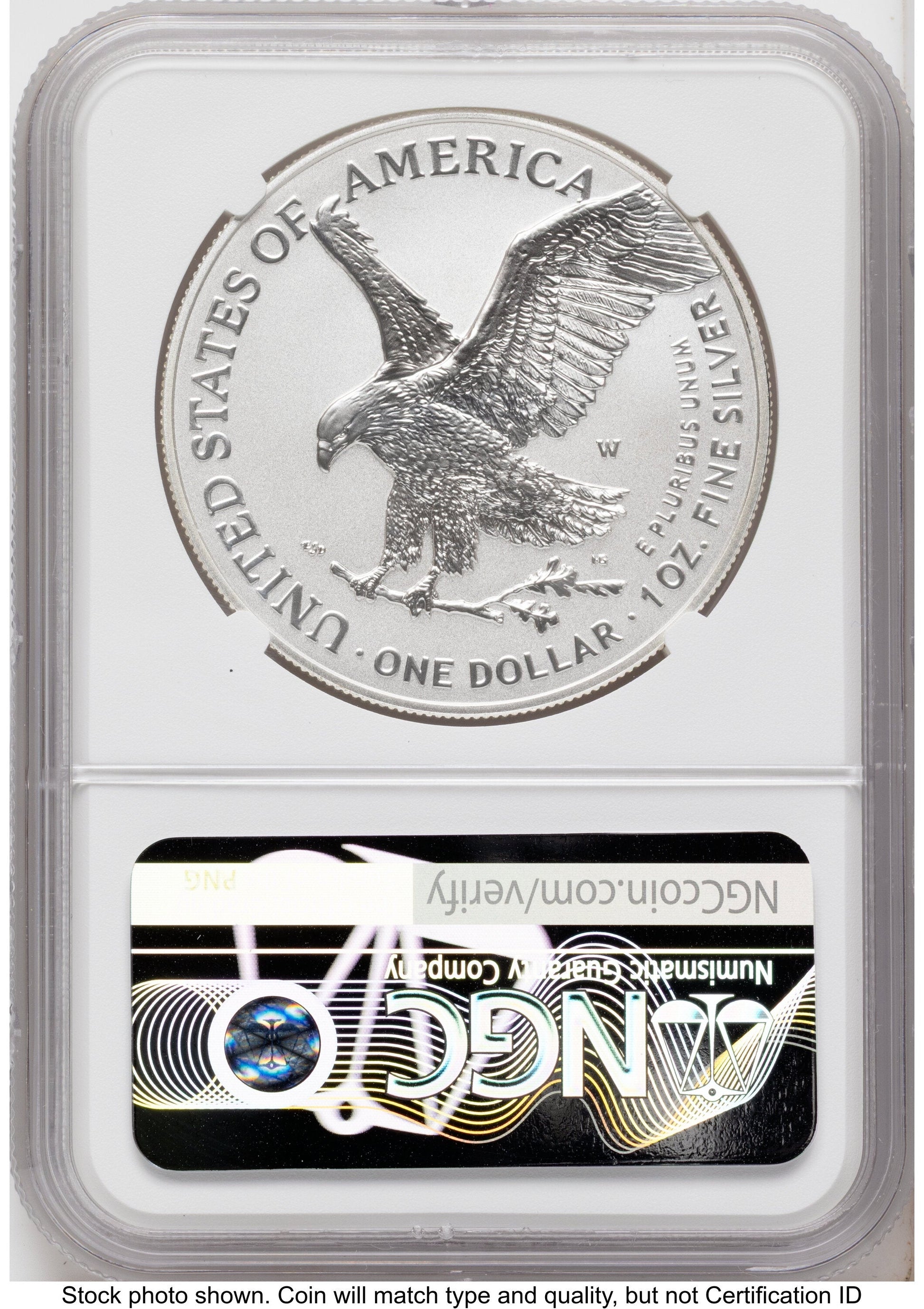 2026-W Enhanced Silver Eagle 1 oz America 250 John Hancock Label NGC MS70
