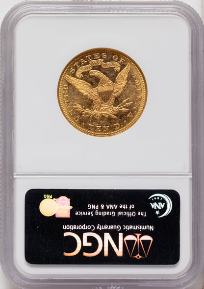 1883 $10 PL Liberty Eagle NGC MS61