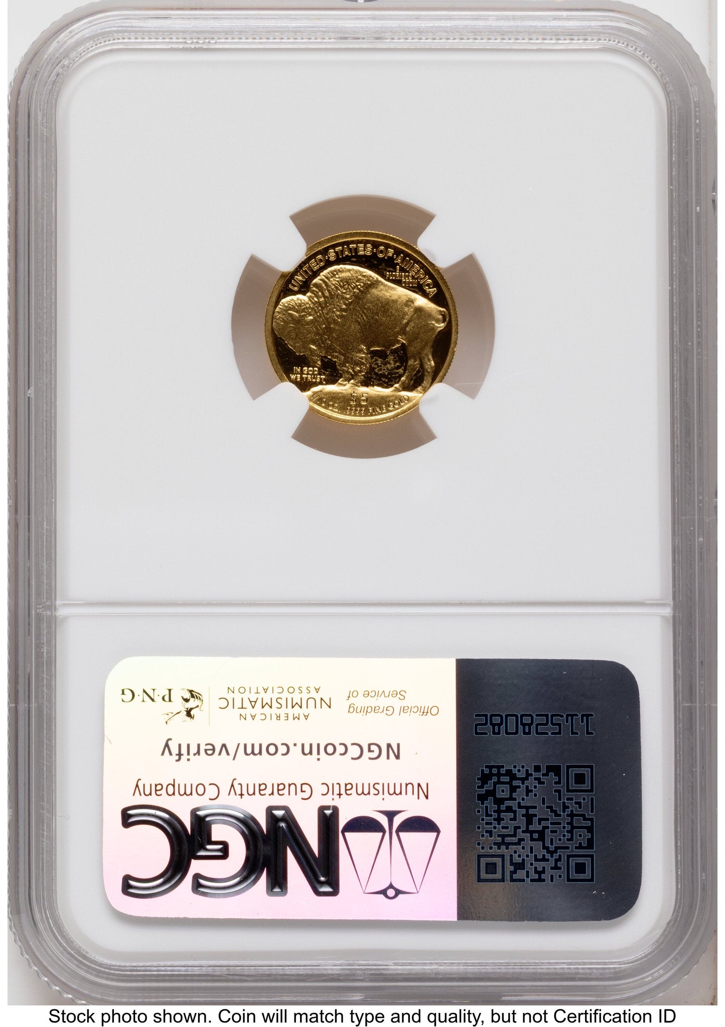 2008-W Proof Gold Buffalo 4-Coin Set Mike Castle NGC PF70