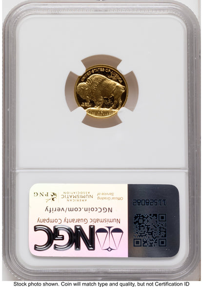 2008-W Proof Gold Buffalo 4-Coin Set Mike Castle NGC PF70