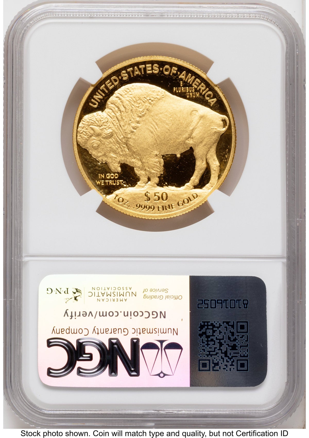 2009-W Proof Gold Buffalo 1 oz Mike Castle NGC PF70