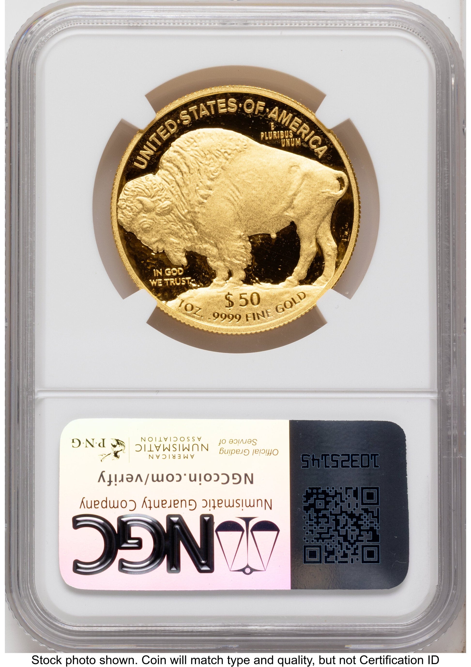 2012-W Proof Gold Buffalo 1 oz Mike Castle NGC PF70