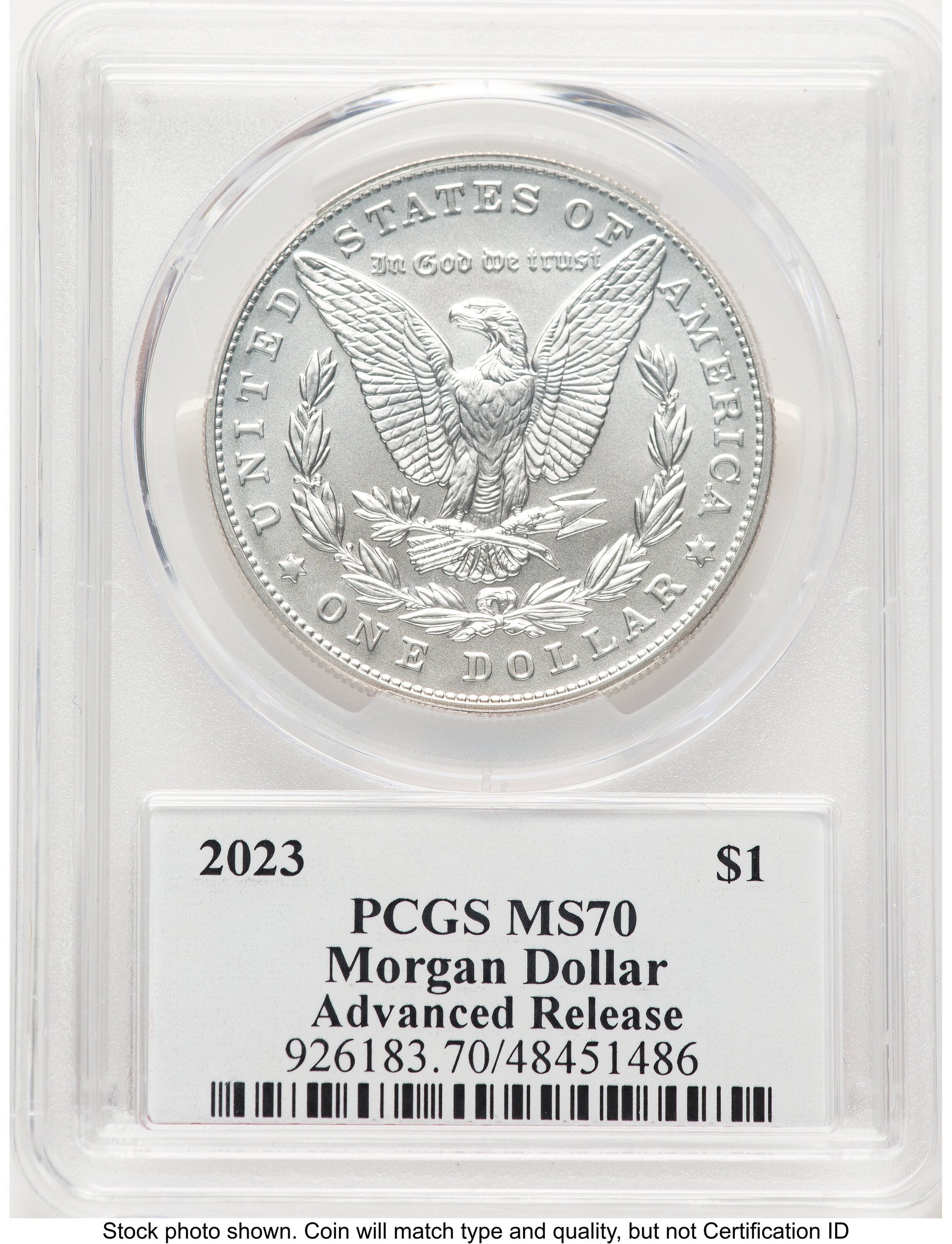 2023 6 Coin Morgan & Peace Dollar Set MS/PR/REV AR John Dannreuther PCGS PR70