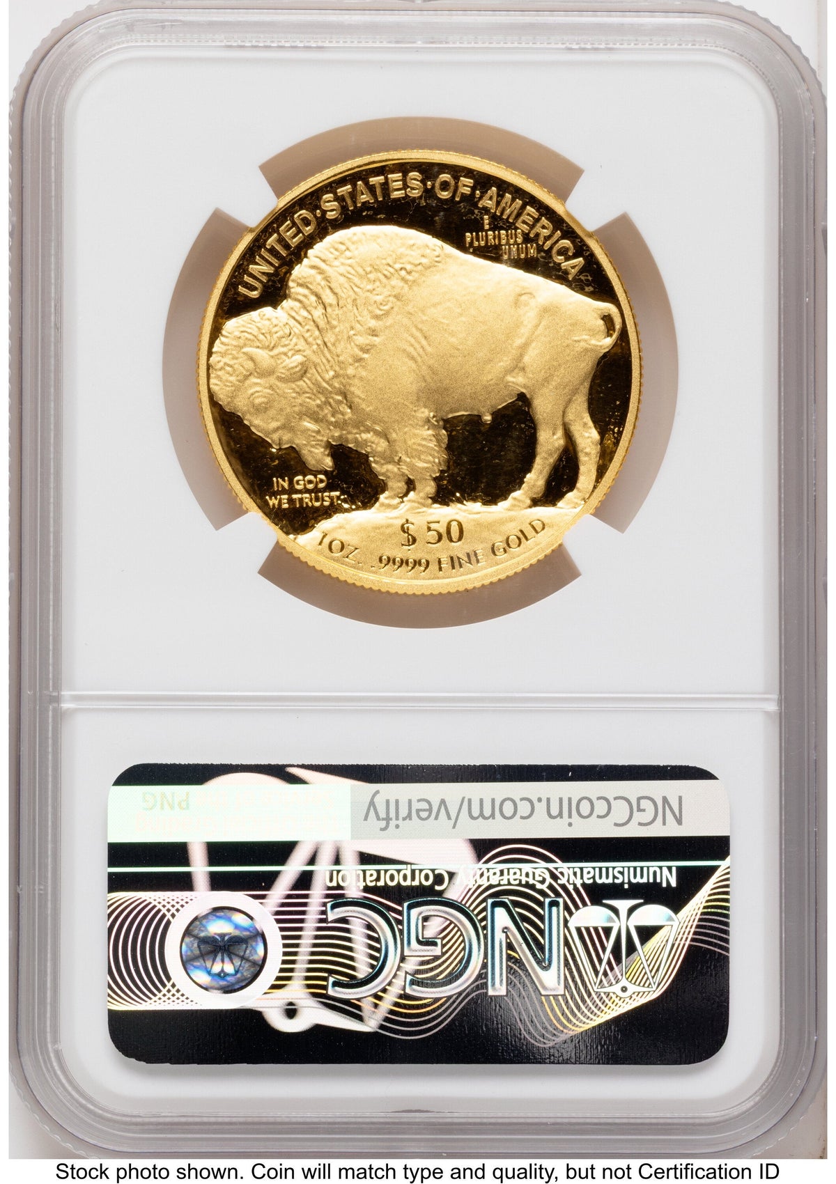 2018-W Proof Gold Buffalo 1 oz FDI NGC PF70 Ed Moy