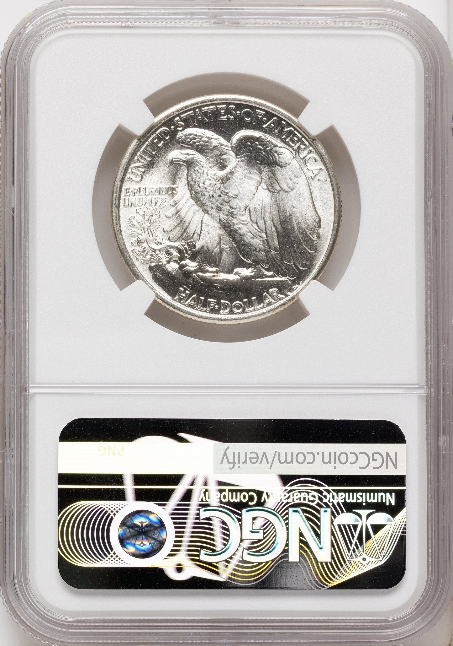 1934 50C Walking Liberty Half Dollar NGC MS66