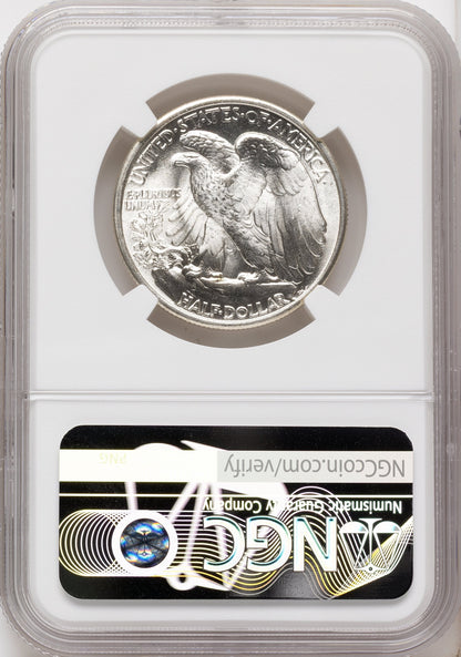 1934 50C Walking Liberty Half Dollar NGC MS66