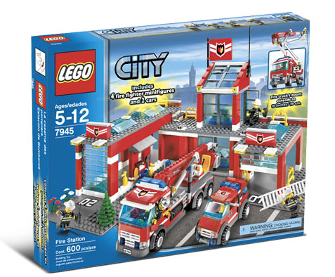Fire Station, 7945 - City Set