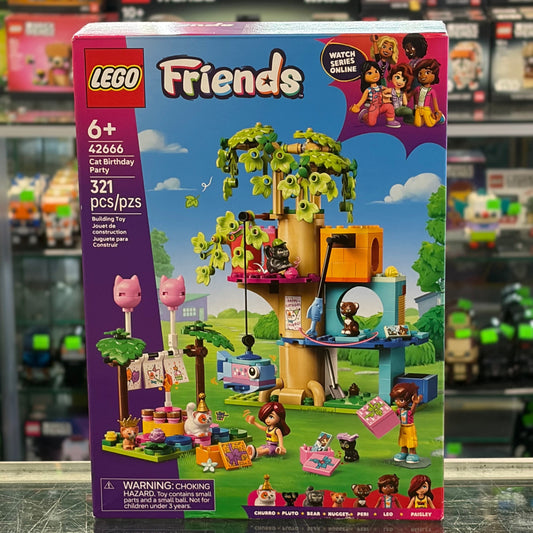 Cat Birthday Party & Tree House, 42666 - Friends Set