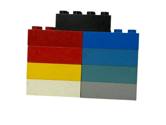 Solid Color 1960's Grangemouth Test 2x4 Brick