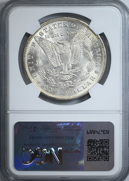 1884-O Morgan Dollar $1 NGC MS65 - TONED!
