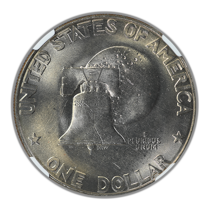 1976-D Type 1 Clad Eisenhower Ike Dollar $1 NGC MS65 CAC